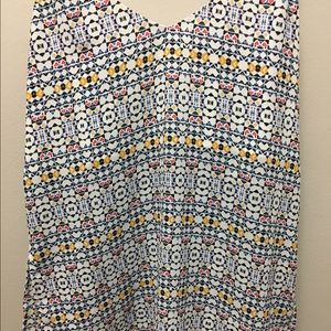 H&M printed tank sz M