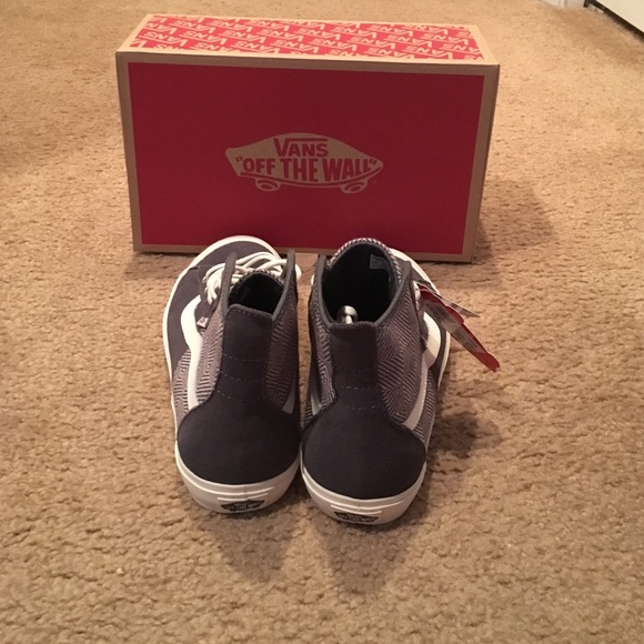 Dazi Hi Geo Wool Gray High Tops - Picture 2 of 3