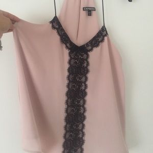 Express dressy top maybe pink