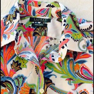 Lauren Ralph Lauren long sleeve cotton shirt