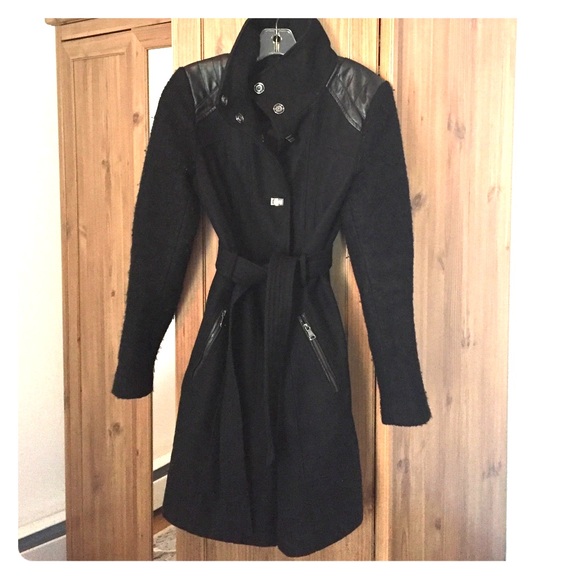 Black winter jacket