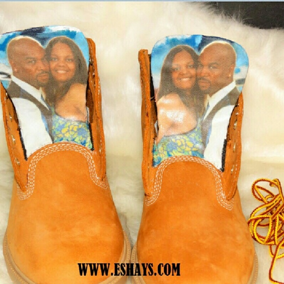 Customize Boots - Your Face On A Pair of Shoes Boo