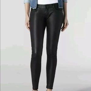 All saints harrah leather skinny pants 26