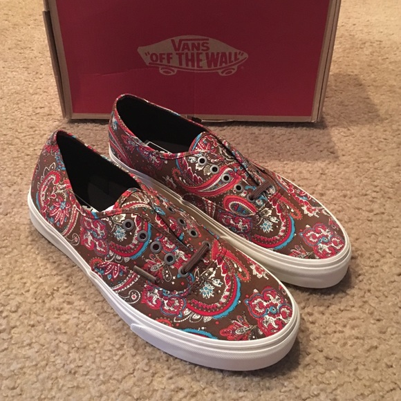 Vans Other - Vans Men Authentic California Paisley Sneakers