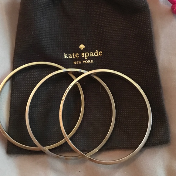 Kate spade bangles