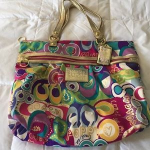 Coach poppy bag