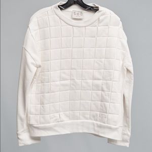 Sea New York white sweatshirt, size S