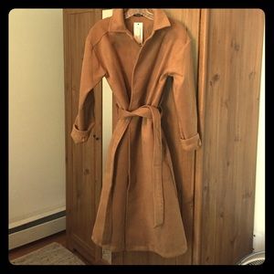 Camel Wrap Coat