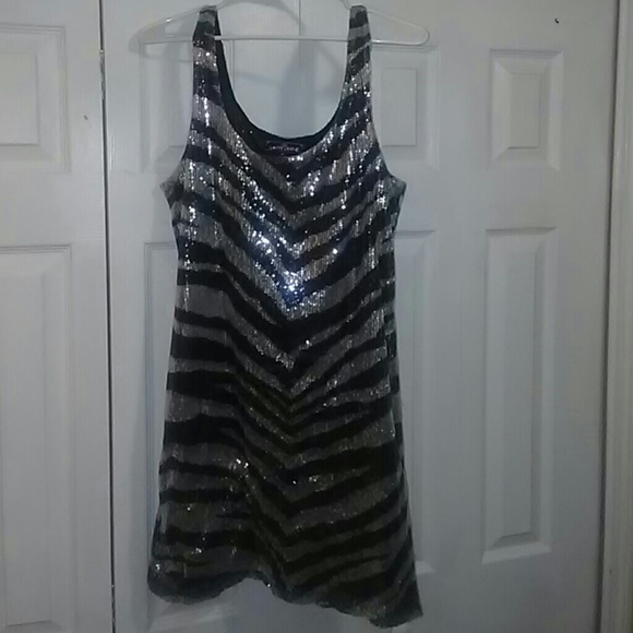 Sparkly mini dress