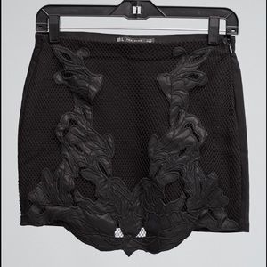 Zara black skirt, size S