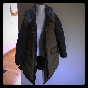 Gorgeous olive green coat