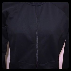 NWOT black Under Armour lightweight jacket Sz M.