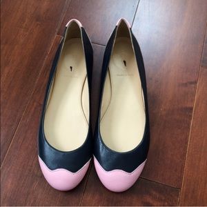 J. Crew Cap Toe Ballet Flats