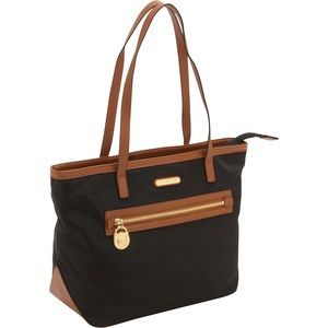 Michael Kors Kempton Small Black Nylon Tote