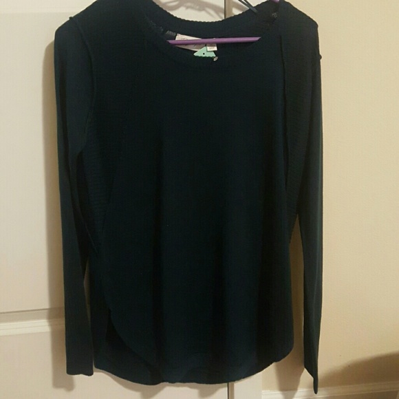 Rd style ribbed green sweater