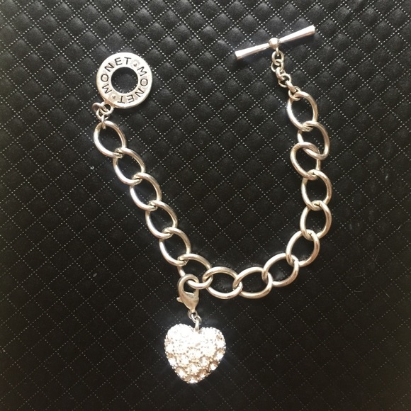 Silver Heart Bracelet