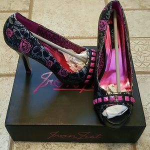 Iron Fist Muerte Punk Princess Platforms, Heels