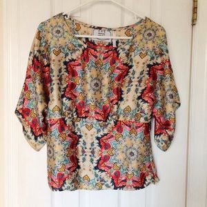 Anthropologie Winterstar Blouse, size 6