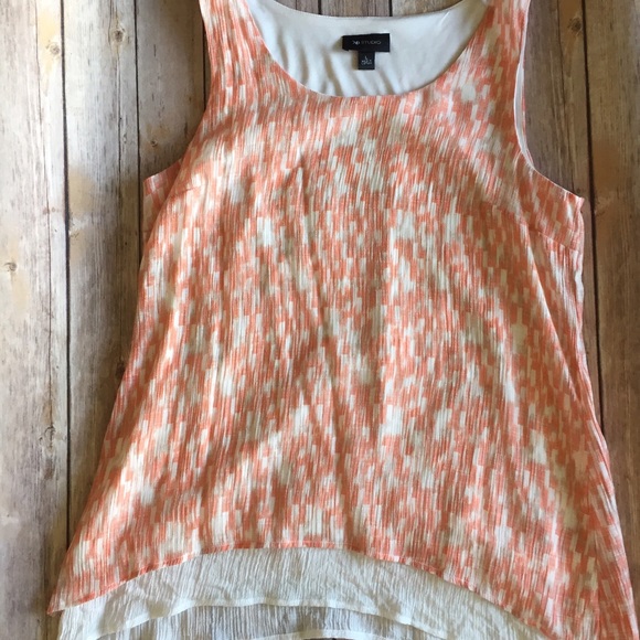 Gorgeous AB studio dressy sleeveless blouse size L