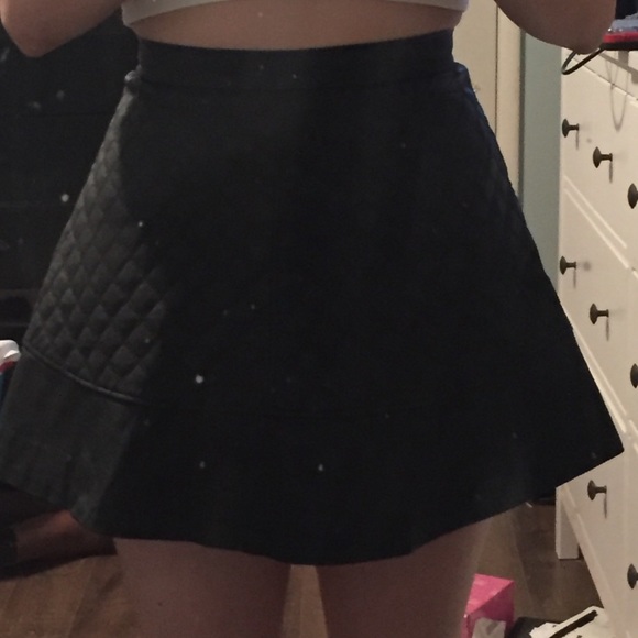 Quilted skater skirt - Picture 3 of 6