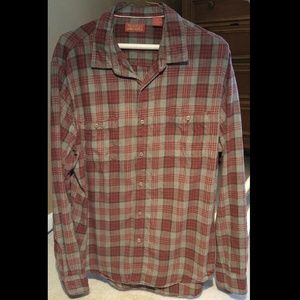 Perry Ellis America Flannel Shirt - Size L