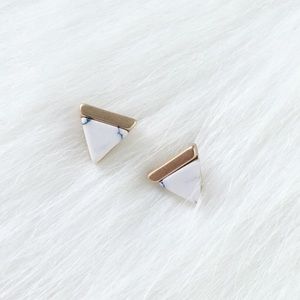 Marble Earring Studs