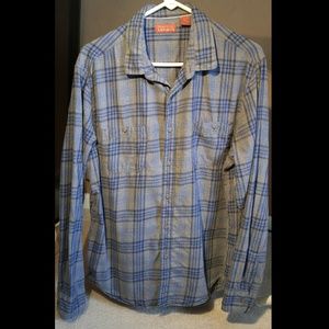 Perry Ellis America Flannel Shirt - Size L