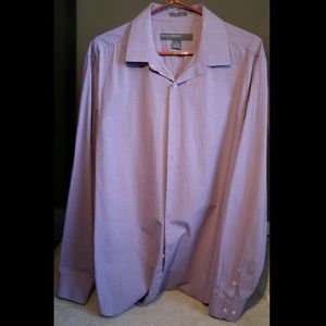 Perry Ellis Slim Fit Dress Shirt 16.5 - 36/37