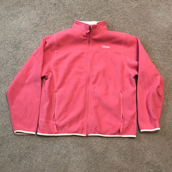 Cabelas zip up fleece jacket.