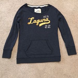 Hollister sweater.