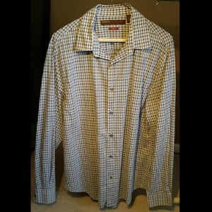 Perry Ellis Button Down Casual Shirt - Size L