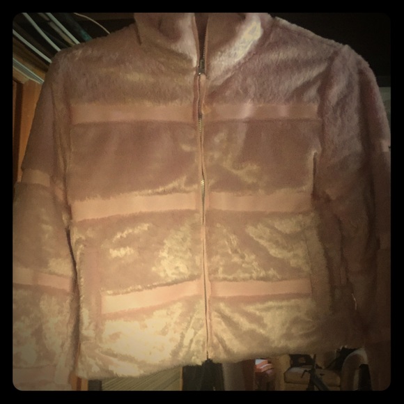 Pink Faux Fur jacket