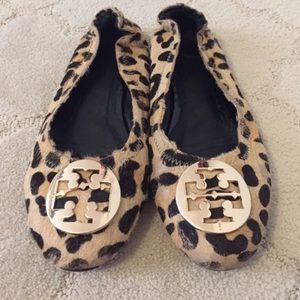 Tory Burch Leopard Flats