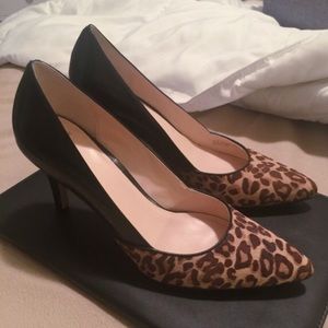 COLE HAAN Leopard Print Heels
