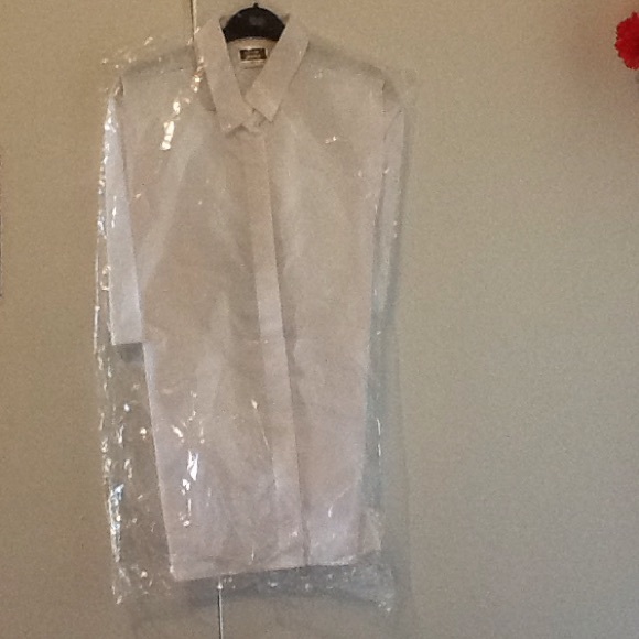 Tops - LOVELY  5--SIMON jersey WHITE Blouse  $49 Each