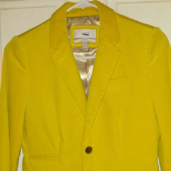 J. Crew Velvet Schoolboy Blazer