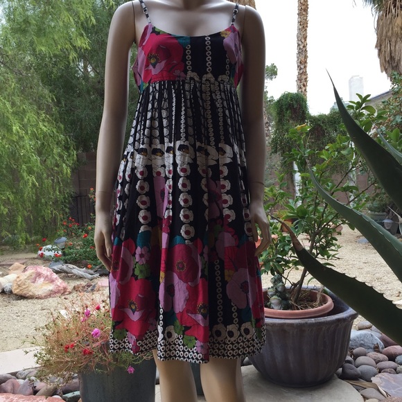 Airy Sundress with Multicolored flowers