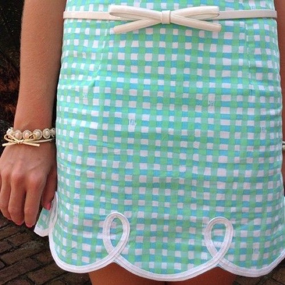 Lilly Pulitzer Dresses & Skirts - Lilly Pulitzer Gingham Tate Skirt