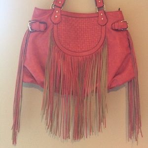 Fringe purse