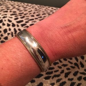 Sterling silver cuff bracelet