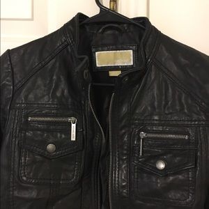 Micheal Kors leather jacket