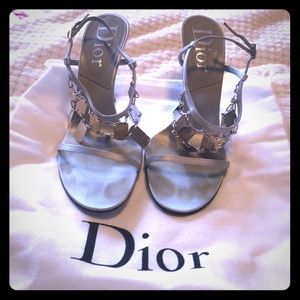 Authentic Dior chandelier heels