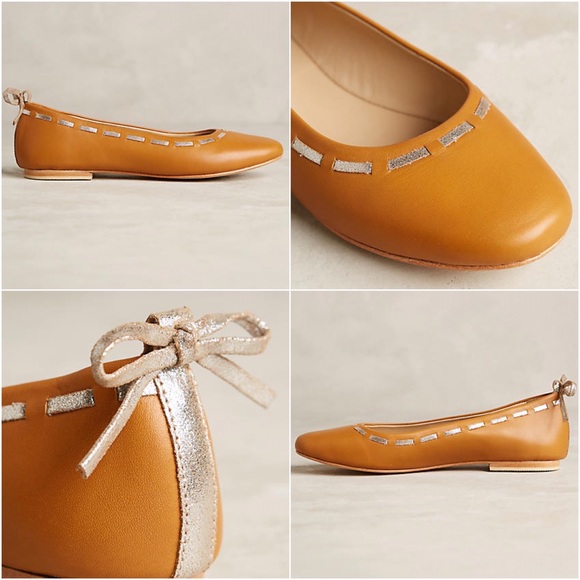 NWT Jasper & Jeera Bowback Ballerinas - Picture 3 of 4