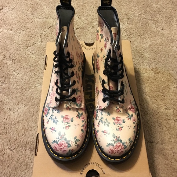 pink floral docs