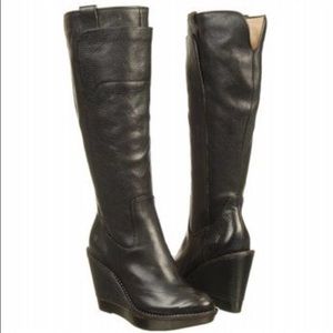 Frye PAIGE style wedge boot ***LIKE NEW**^