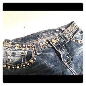 Miss Me boot cut jeans size 27