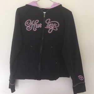 Hurley zip up hoodie
