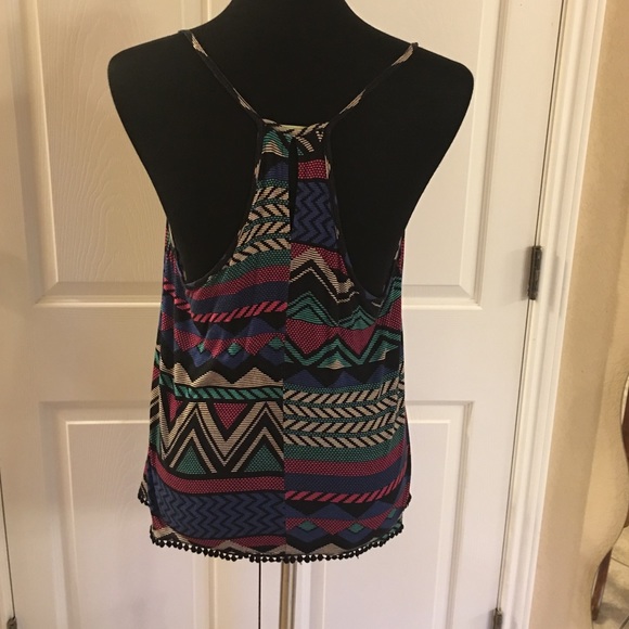 Olive Tree Tank Top Racer back - Picture 3 of 4