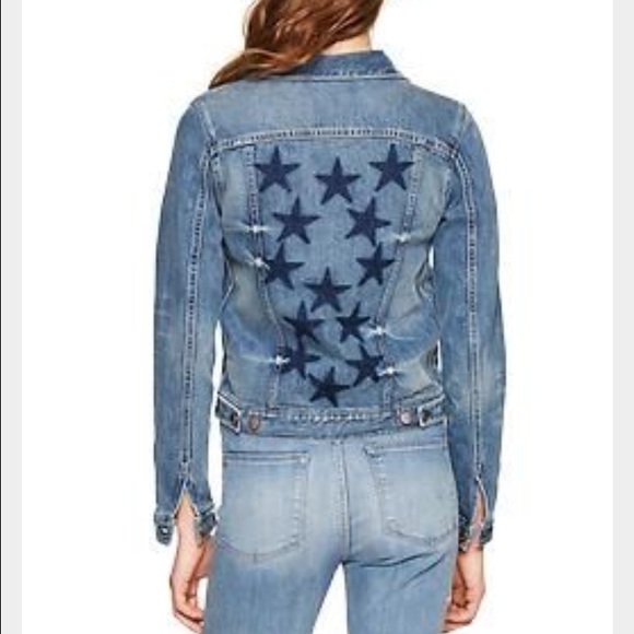 star jeans jacket