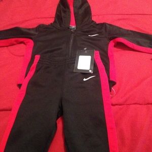 Brand New Nike sweatpants and zip up jacket